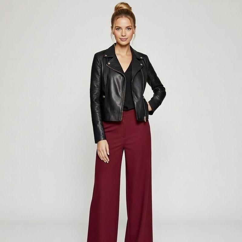 Chaqueta Eco Cuero 
Tallas S - L y 4 XL
Precio: $ 3.990